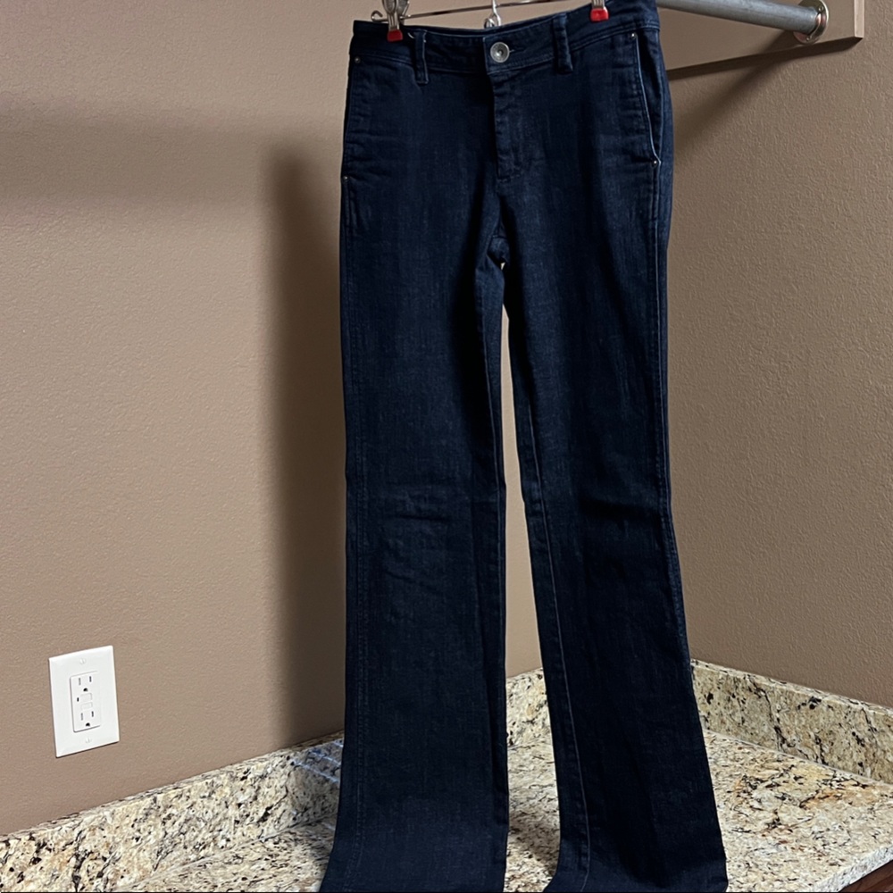 Dark Blue Trouser Jeans